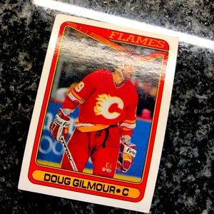 Doug Gilmour Topps 1990 #136 hockey card!!!
